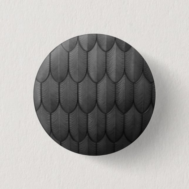 Black marble Button (Front)