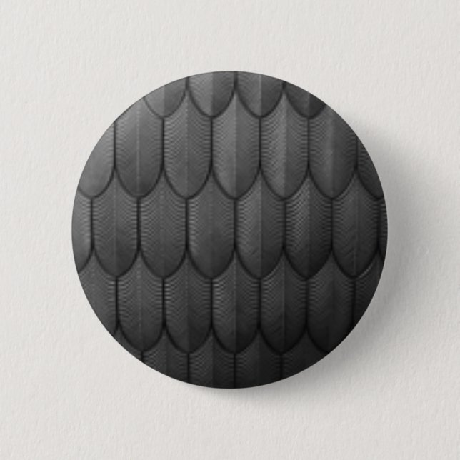 Black marble Button (Front)