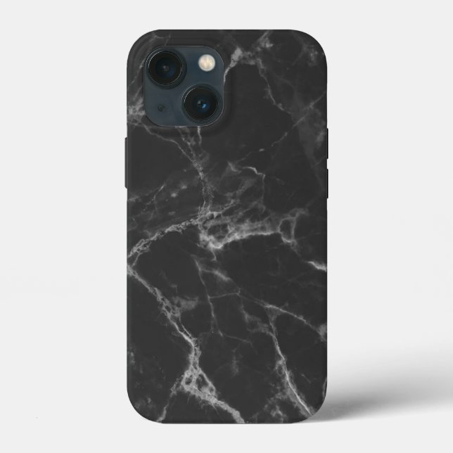 Black Marble Case-Mate iPhone Case (Back)