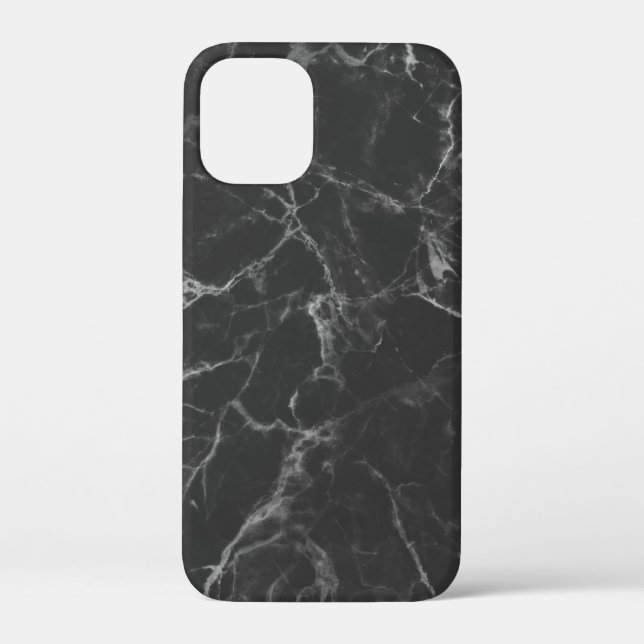 Black Marble Case-Mate iPhone Case (Back)