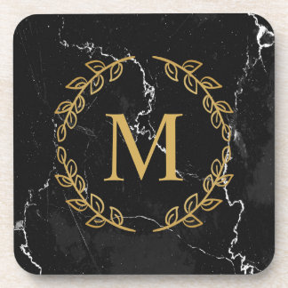 Black Marble Coaster