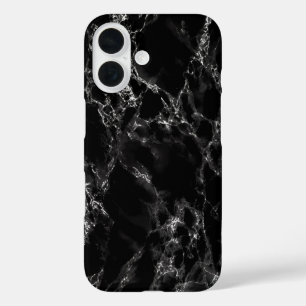 Black Marble iPhone Case