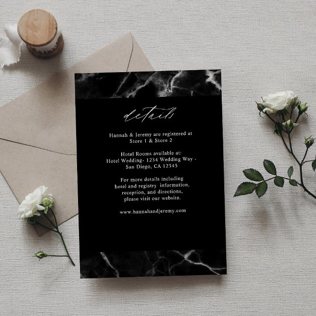 Black Marble LG Details Enclosure Card (Creator Uploaded)