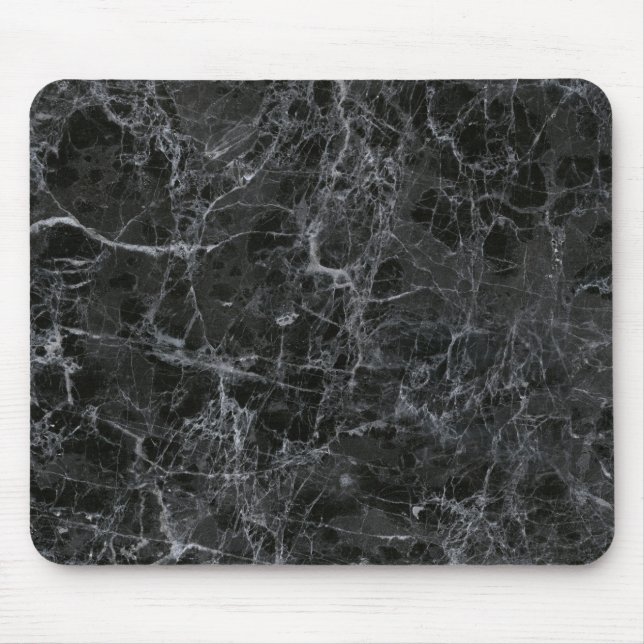 Black marble mouse pad (Front)
