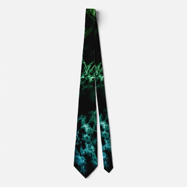 Black Marble Neck Tie (Front)