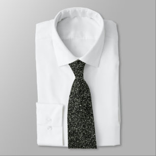 black marble Neck Tie