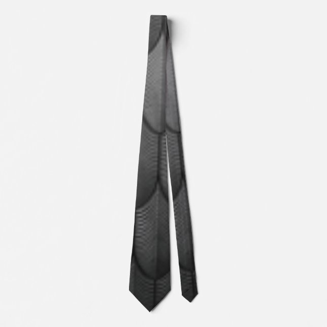Black marble Neck Tie (Front)