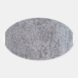 Black Marble Oval Sticker