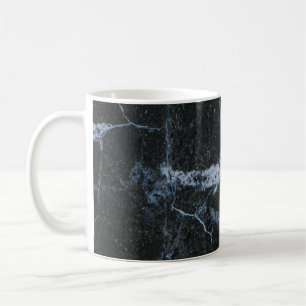 Black Marble Pattern Coffee Mug