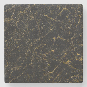 Black Marble Stone Coaster