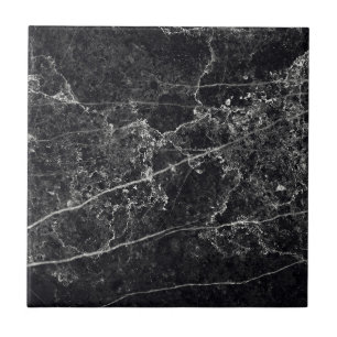Black Marble Texture Tile