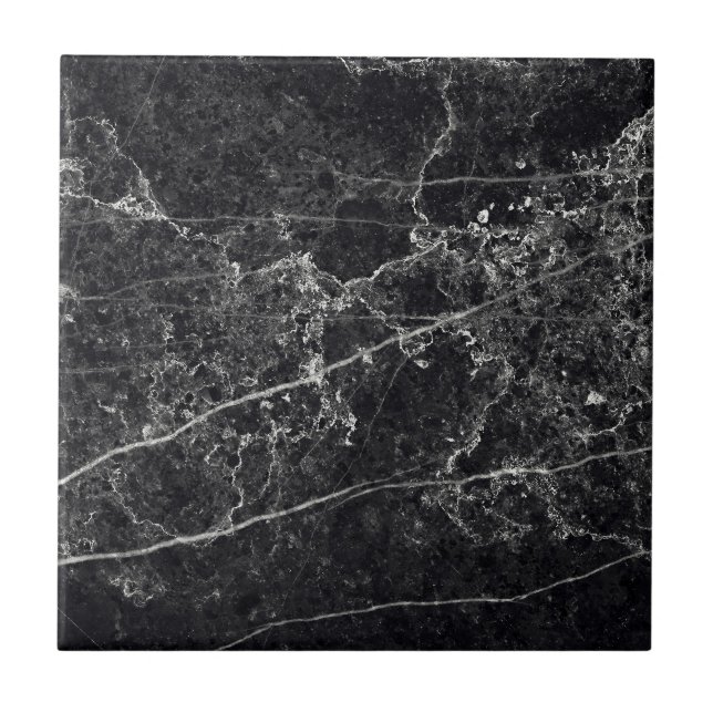 Black Marble Texture Tile (Front)