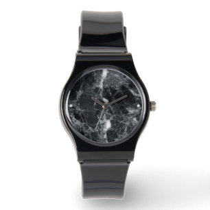 Black Marble Texture Watch