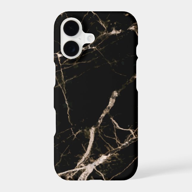 Black Marble With Beige Grain (Back)
