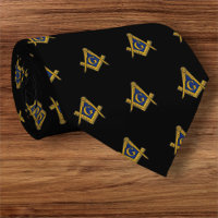 Black Masonic Masonry Freemason Pattern