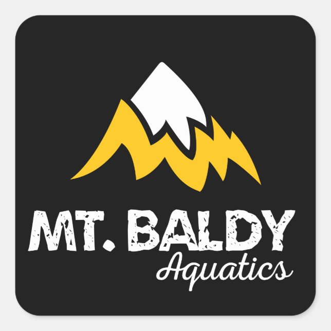 Black MBA Sticker (Front)