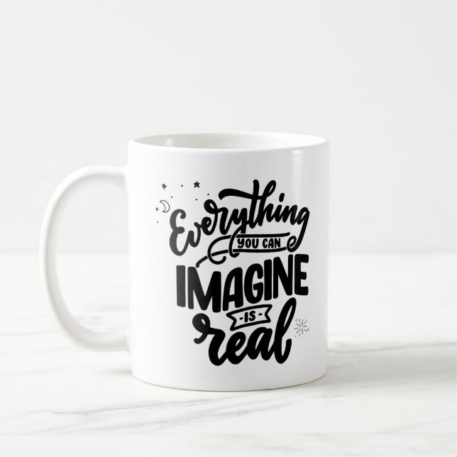 Black Meaning Quotes Coffee Mug (Left)