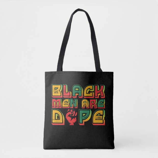 black_men_are_dope_01 tote bag (Front)