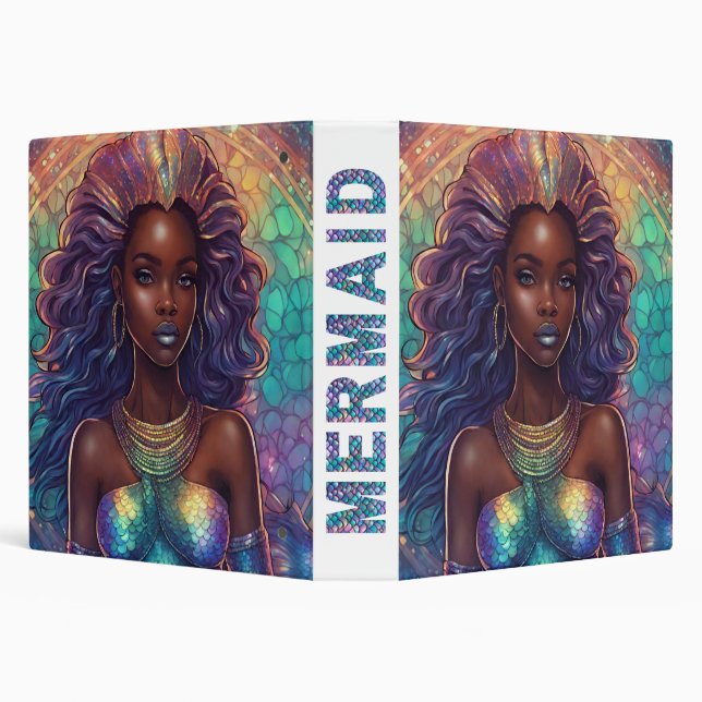 Black Mermaid Binder (Background)