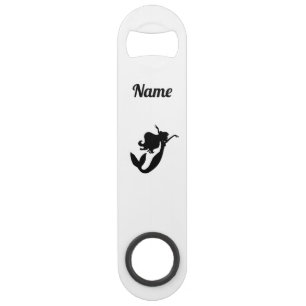 Black Mermaid Silhouette Thunder_Cove Bar Key