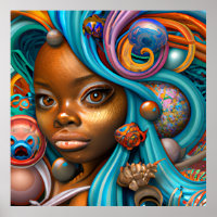 Black Mermaids Melanin Mermaid Ocean Sea Fish Fun