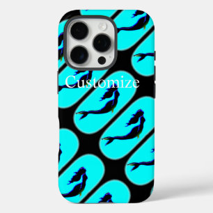 black mermaids rising iPhone 16 pro case