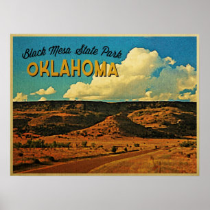Black Mesa Oklahoma Poster