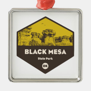 Black Mesa State Park Oklahoma Metal Ornament