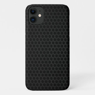 black mesh pattern Case-Mate Barely There iPhone 11 Case