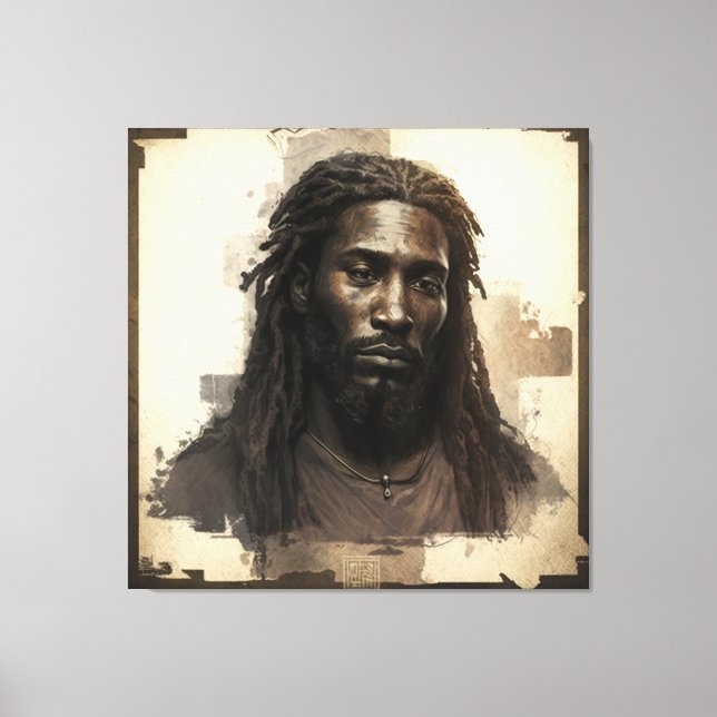 Black Messiah Canvas Print (Front)