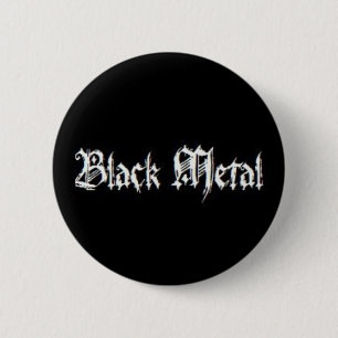 BLACK METAL 2 INCH ROUND BUTTON