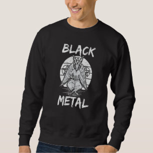 Black Metal Baphomet Sweatshirt