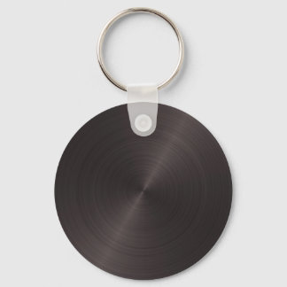 Black Metal Keychain