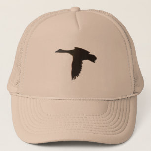 Black Metal - Mallard Duck in Flight Trucker Hat