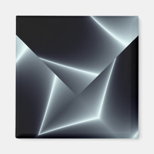 Black metal plate magnet