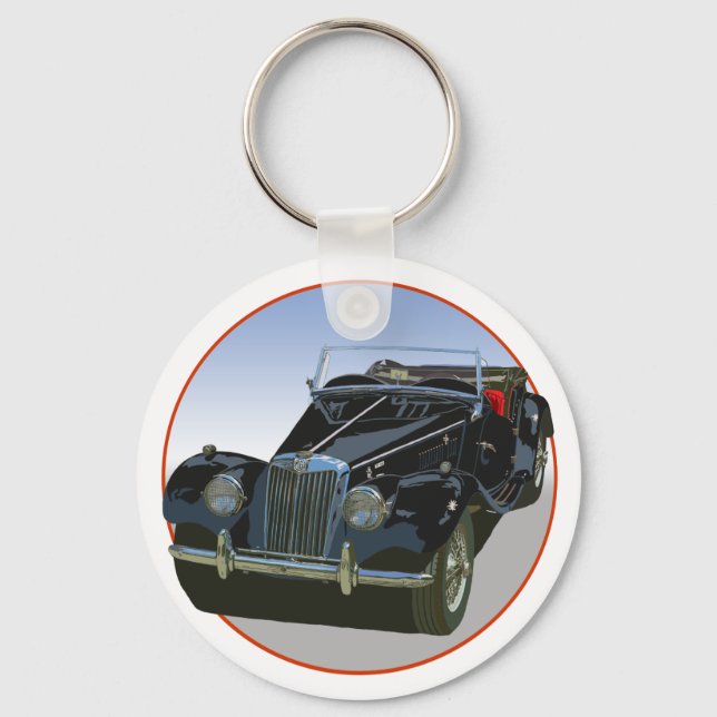 Black MG TF 1500 Keychain (Front)