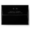 Black | Minimal and Chic Wedding