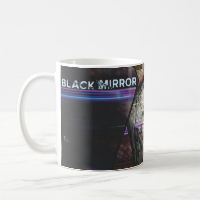 Black Mirror: Eye Distoptive Reflection Coffee Mug (Left)