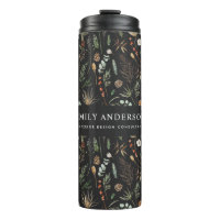 black modern botanical elegant contemporary 