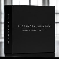 Black Modern Elegant Professional Classy