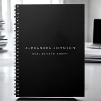 Black Modern Elegant Professional Classy