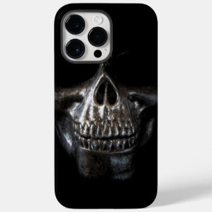 Black Modern Skull  Case-Mate iPhone 14 Pro Max Case