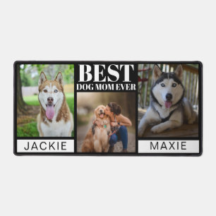Black moderne Meilleur Chien Maman Ever 3 Photo Co