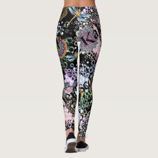 Black Molasses Milkshake Leggings