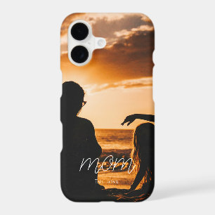 Black Mom Established Script Photo Case-Mate