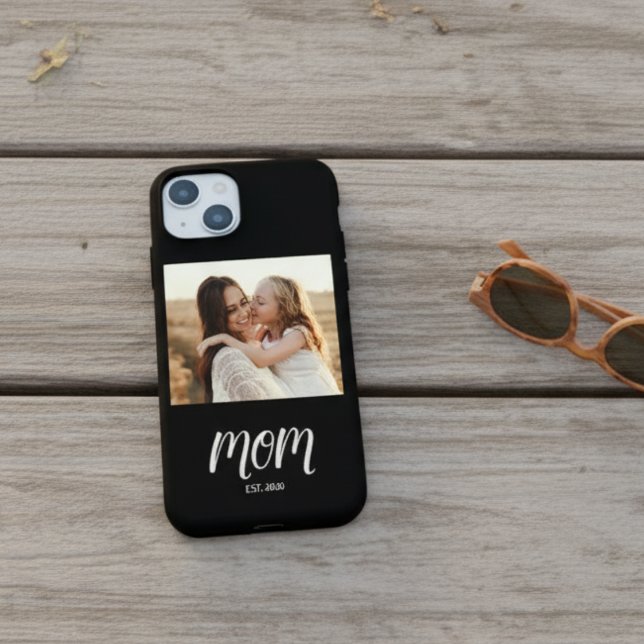 Black Mom Established Script Photo Case-Mate iPhon Case-Mate iPhone Case (Creator Uploaded)