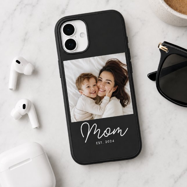 Black Mom Established Script Photo  Case-Mate iPhone Case (Creator Uploaded)