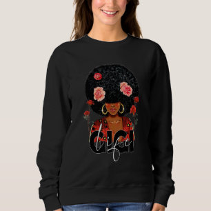 Black Mom Queen Afro Women Gigi Life Black Mothers Sweatshirt