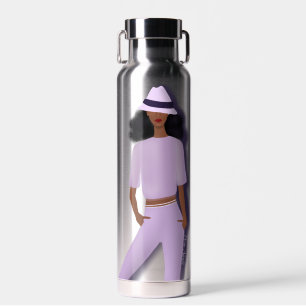 Black Mom Water Bottle