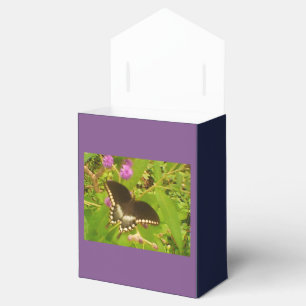 Black Monarch Gift Favor Box